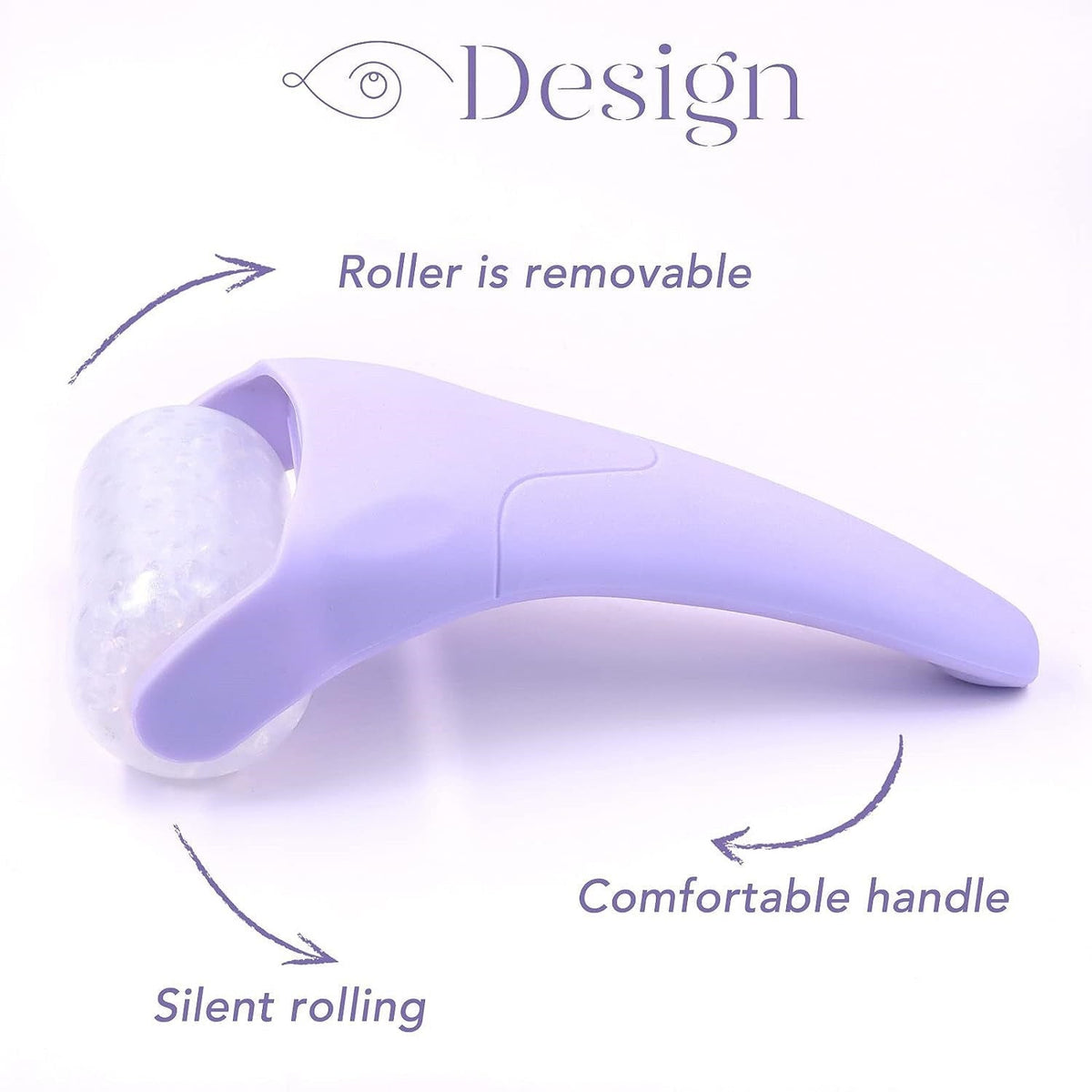 Ice Face Roller – Skin Cooling Massager | Noir Glow