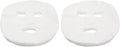 100 Pcs DIY White Color Natural Spa Skin Care Skin Fiber Paper Pre-cut Facial Paper Sheet Facial Mask