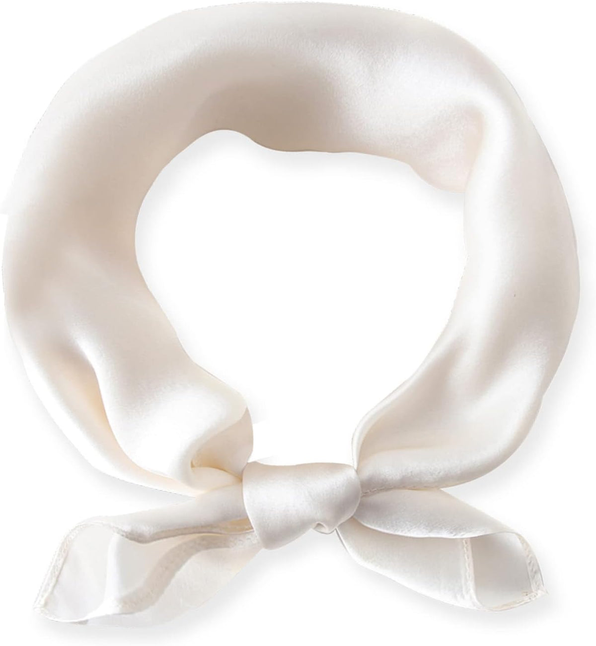 100% Mulberry Silk Scarf-Women's 21''/27''Square Silk Hair Head Scarf Neckerchief with Gift Packaged