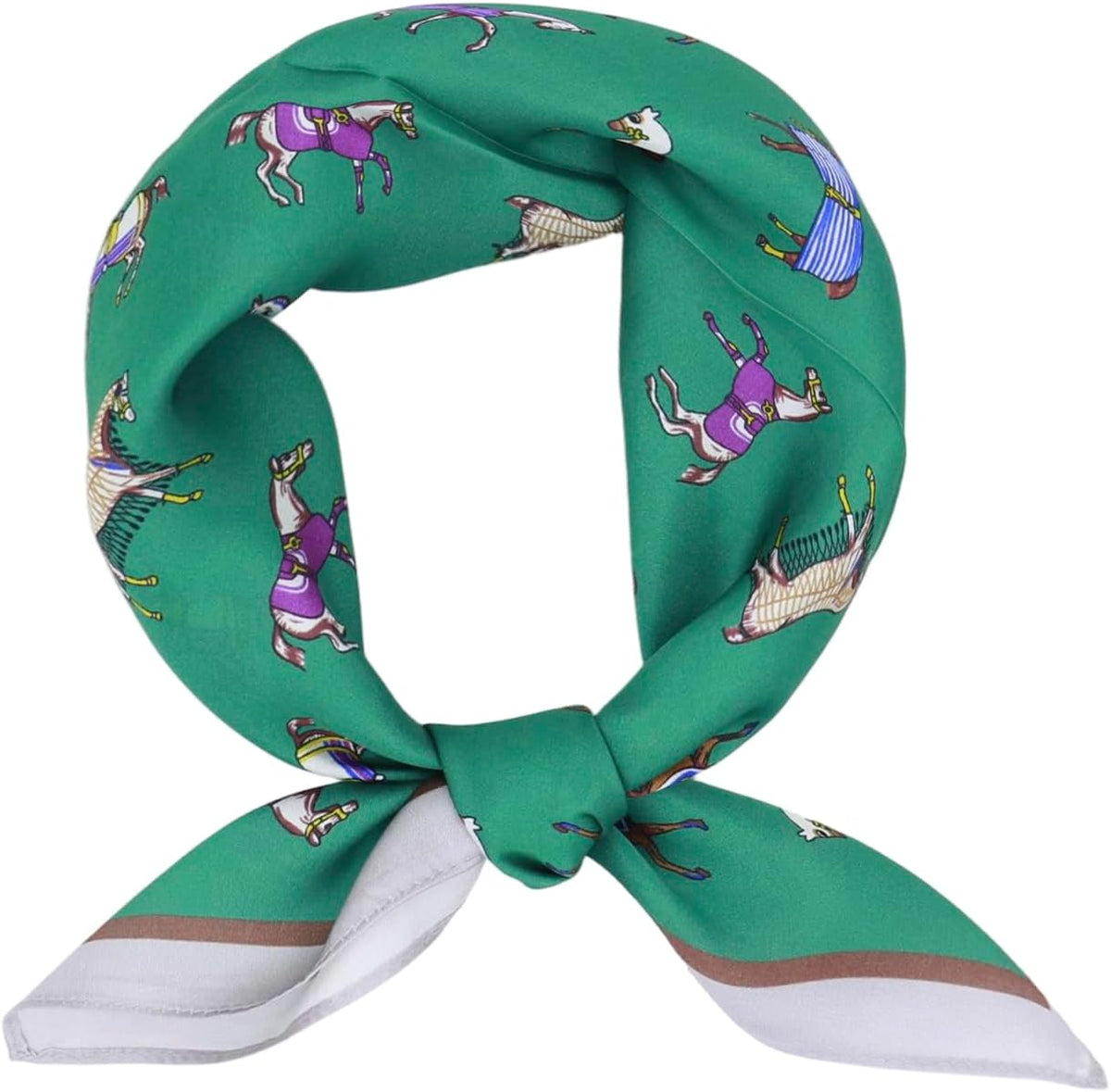 100% Mulberry Silk Scarf-Women's 21''/27''Square Silk Hair Head Scarf Neckerchief with Gift Packaged