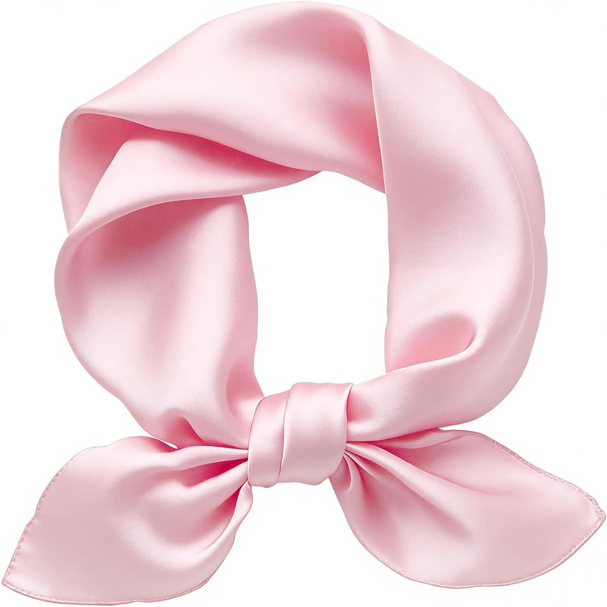 100% Mulberry Silk Scarf-Women's 21''/27''Square Silk Hair Head Scarf Neckerchief with Gift Packaged