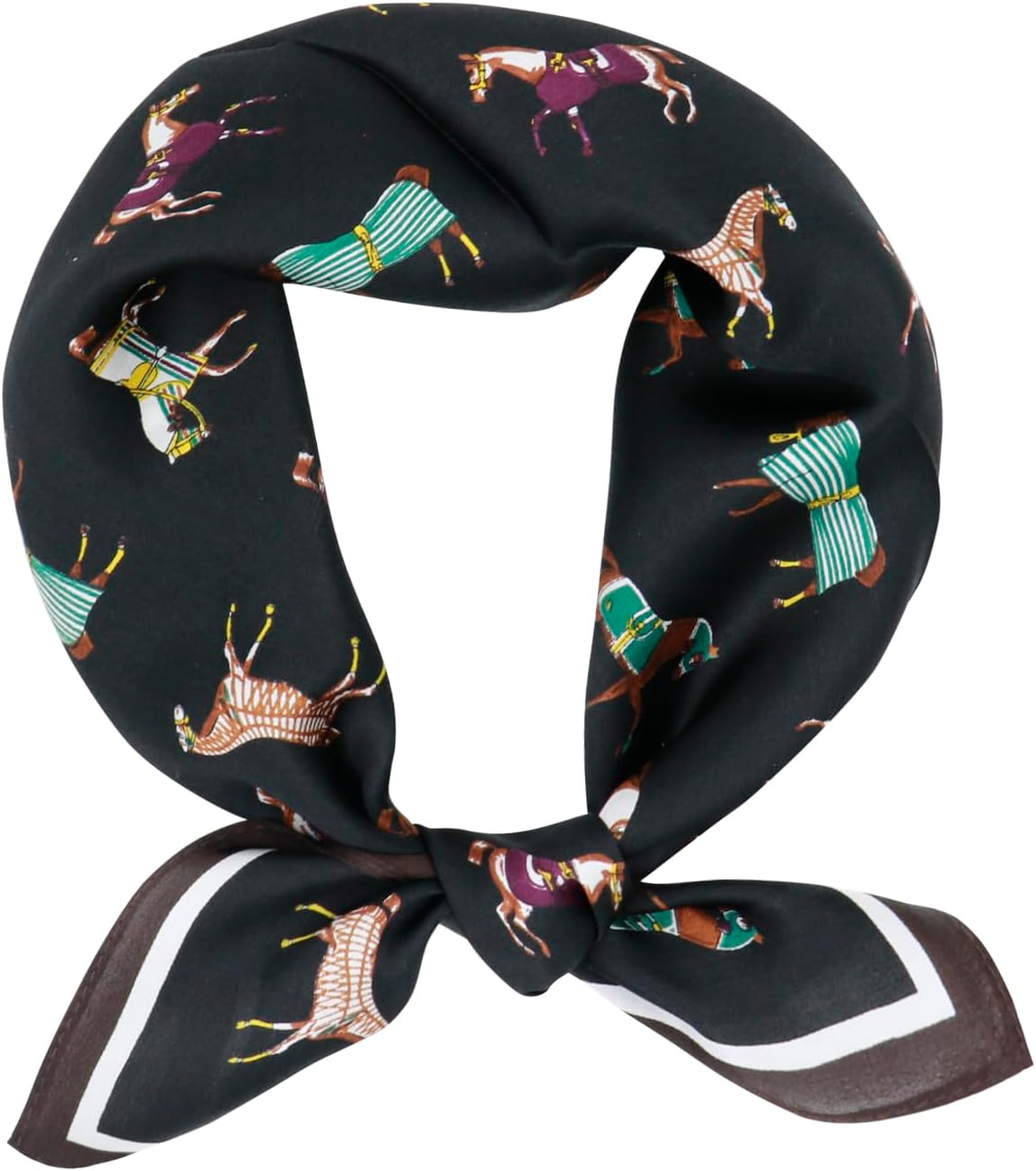 100% Mulberry Silk Scarf-Women's 21''/27''Square Silk Hair Head Scarf Neckerchief with Gift Packaged
