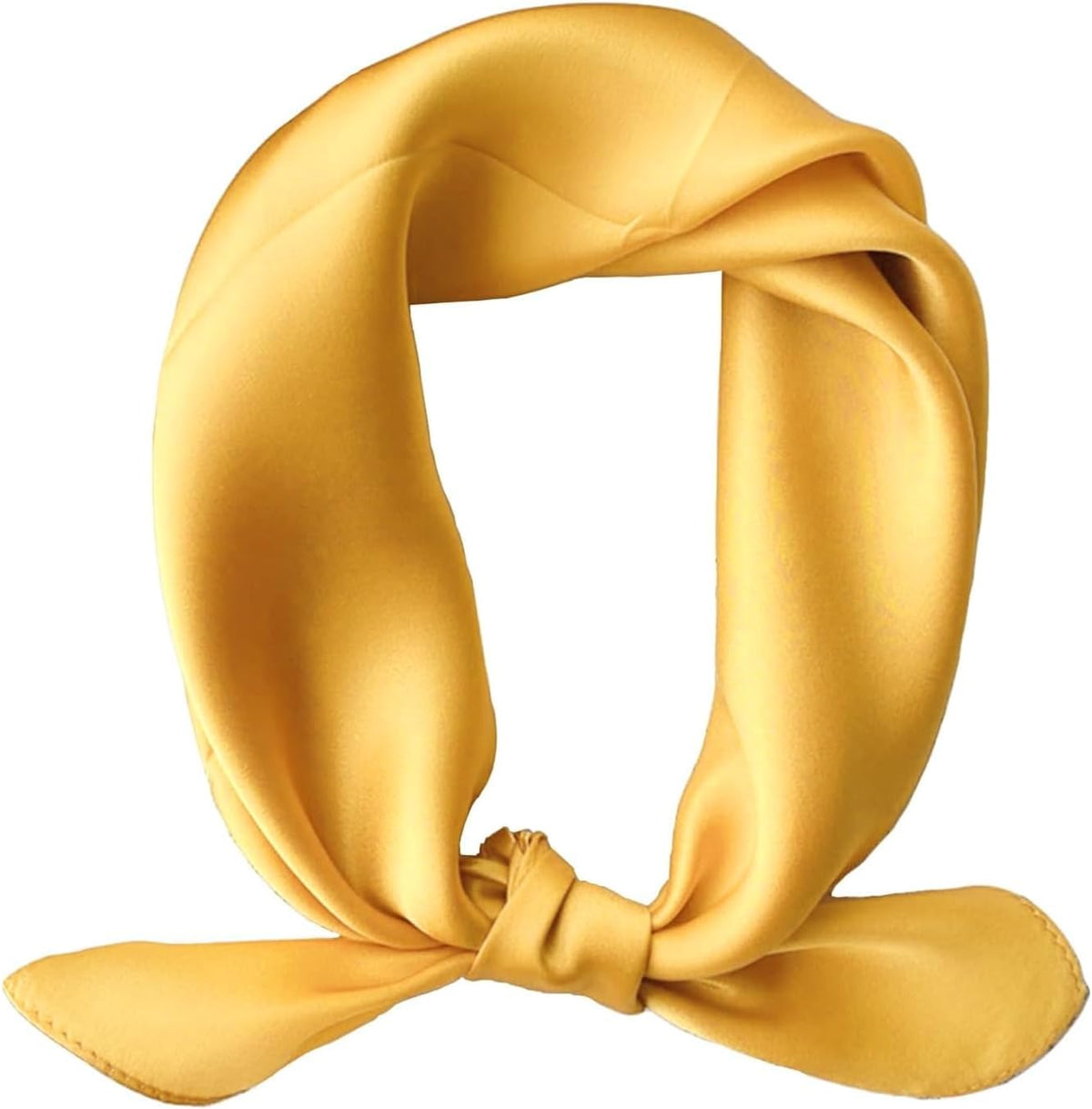 100% Mulberry Silk Scarf-Women's 21''/27''Square Silk Hair Head Scarf Neckerchief with Gift Packaged