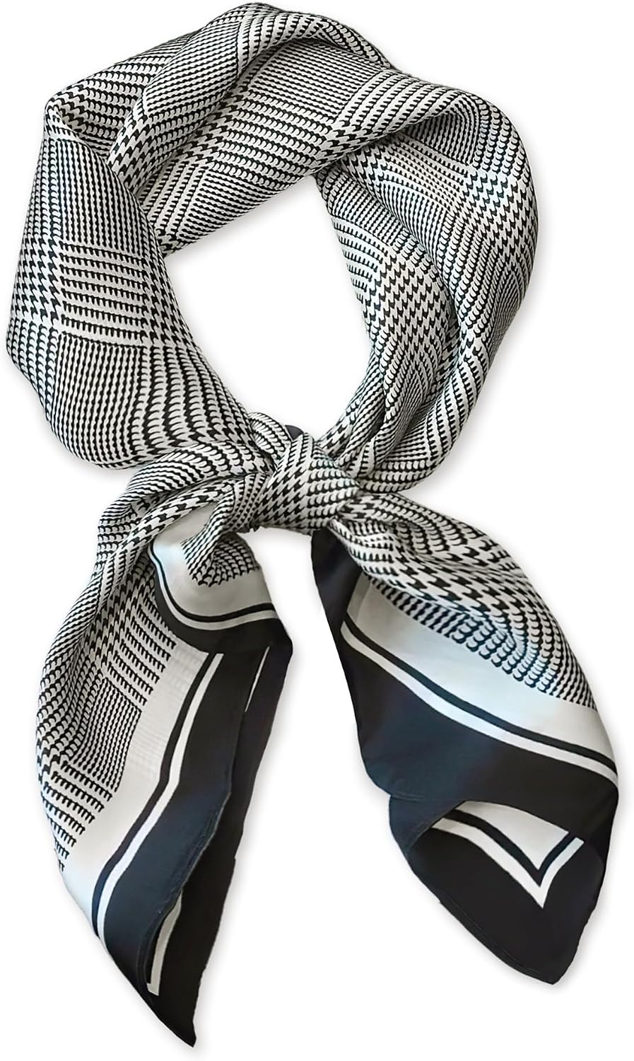 100% Mulberry Silk Scarf-Women's 21''/27''Square Silk Hair Head Scarf Neckerchief with Gift Packaged