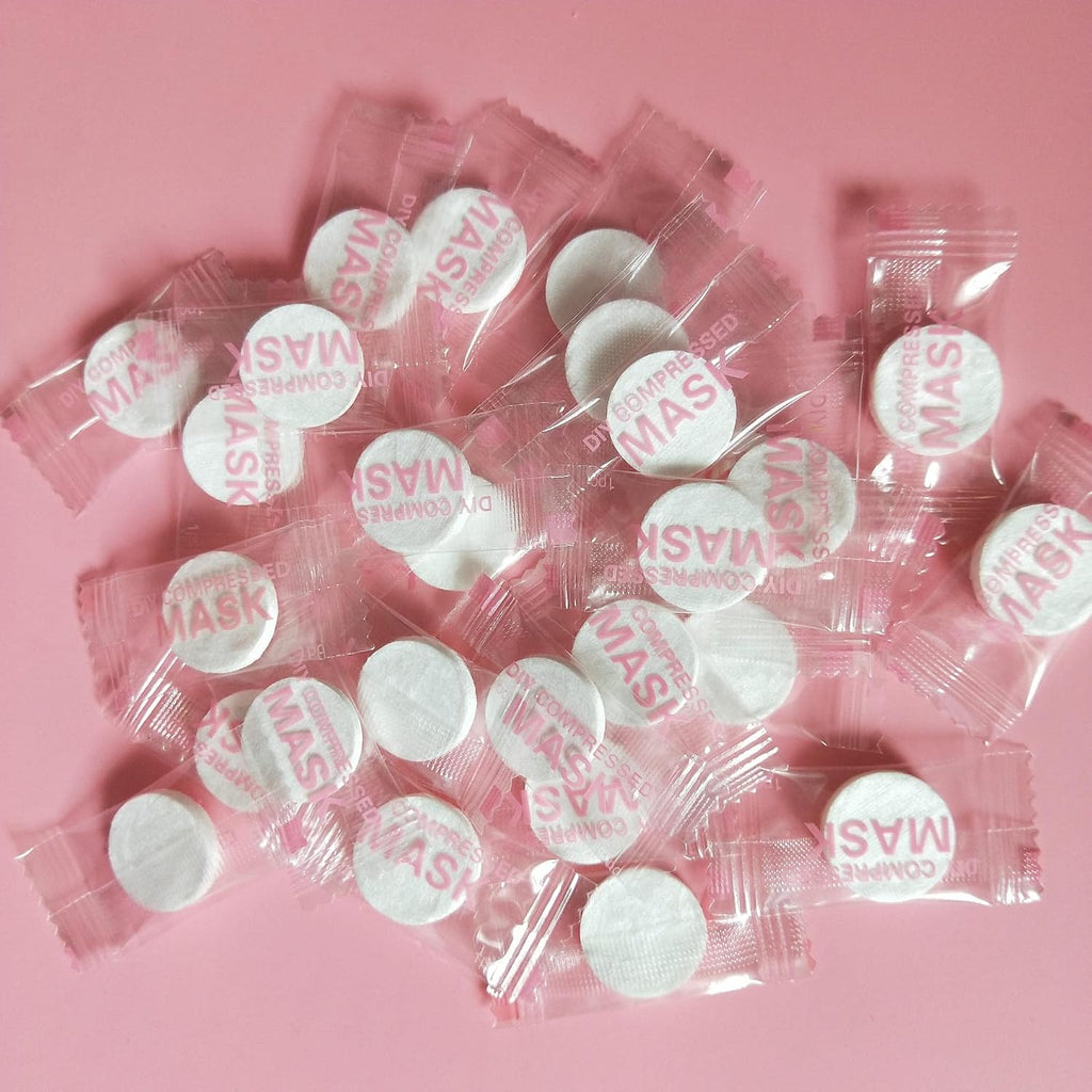 100 pcs Skin Face Care DIY Facial Paper Compress Masque Mask