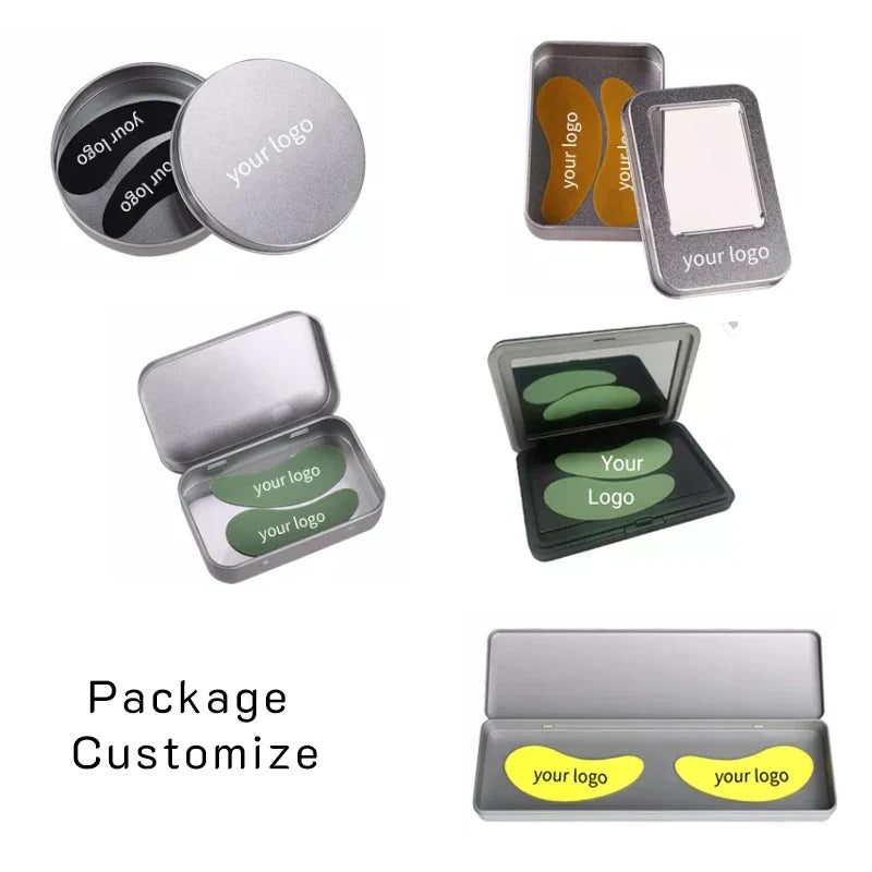 Wrinkle Remove Lash Extensions Under Eye Pads Sensitive Skin Silicone Reusable Eye Patches