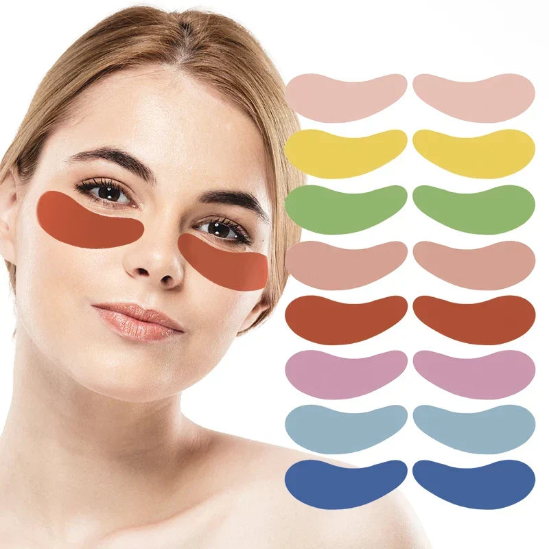 Wrinkle Remove Lash Extensions Under Eye Pads Sensitive Skin Silicone Reusable Eye Patches