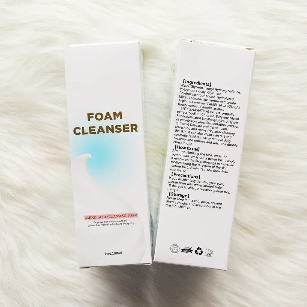 Make Your Brand Foam Cleanser   Makeup Facial Foam Face Cleanser