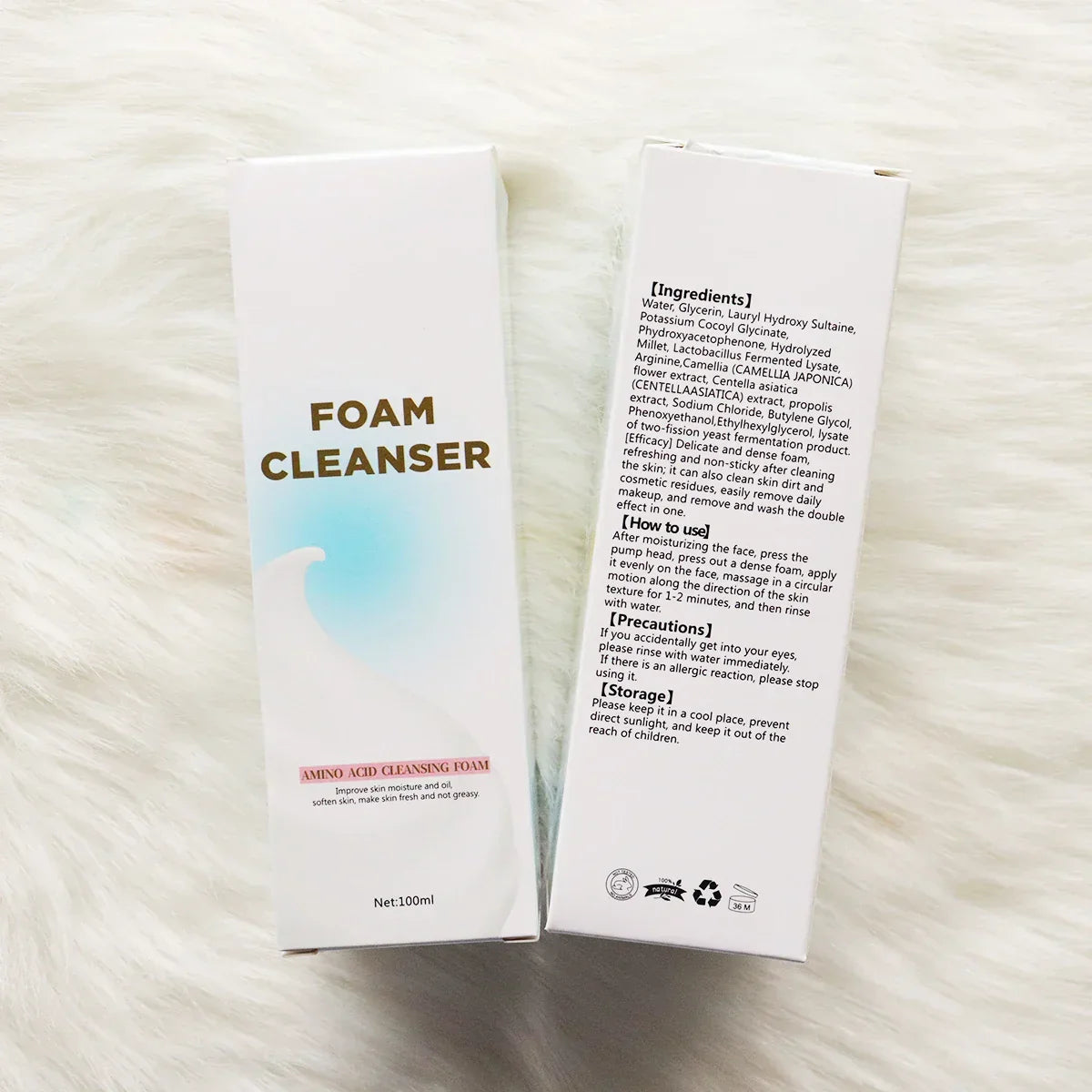 Make Your Brand Foam Cleanser   Makeup Facial Foam Face Cleanser