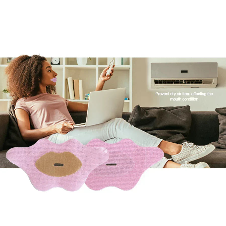 Girls Pumping Lips Mouth Tape for Sleeping Strip Premium Tape for Sleeping with Collagen and Hyaluronic Acid