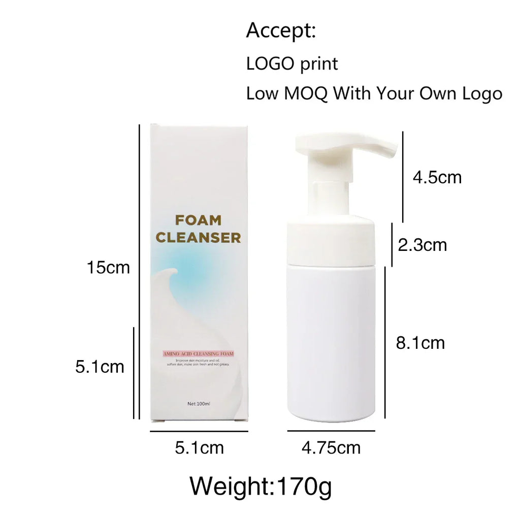 Make Your Brand Foam Cleanser   Makeup Facial Foam Face Cleanser