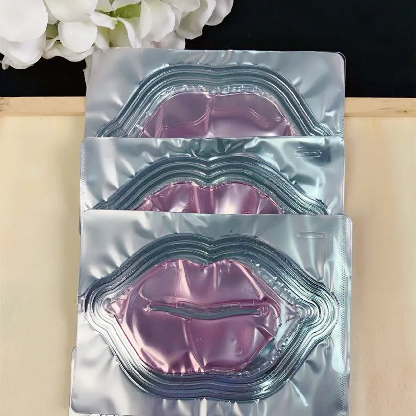 Lip Mask Deep Nourishing Beauty Lip Patches 24K Gold Collagen Lip Mask Sheet