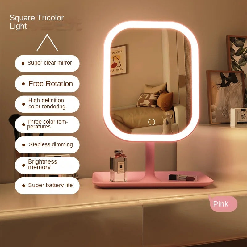 LED Vanity Mirror with 3-Colour Lighting