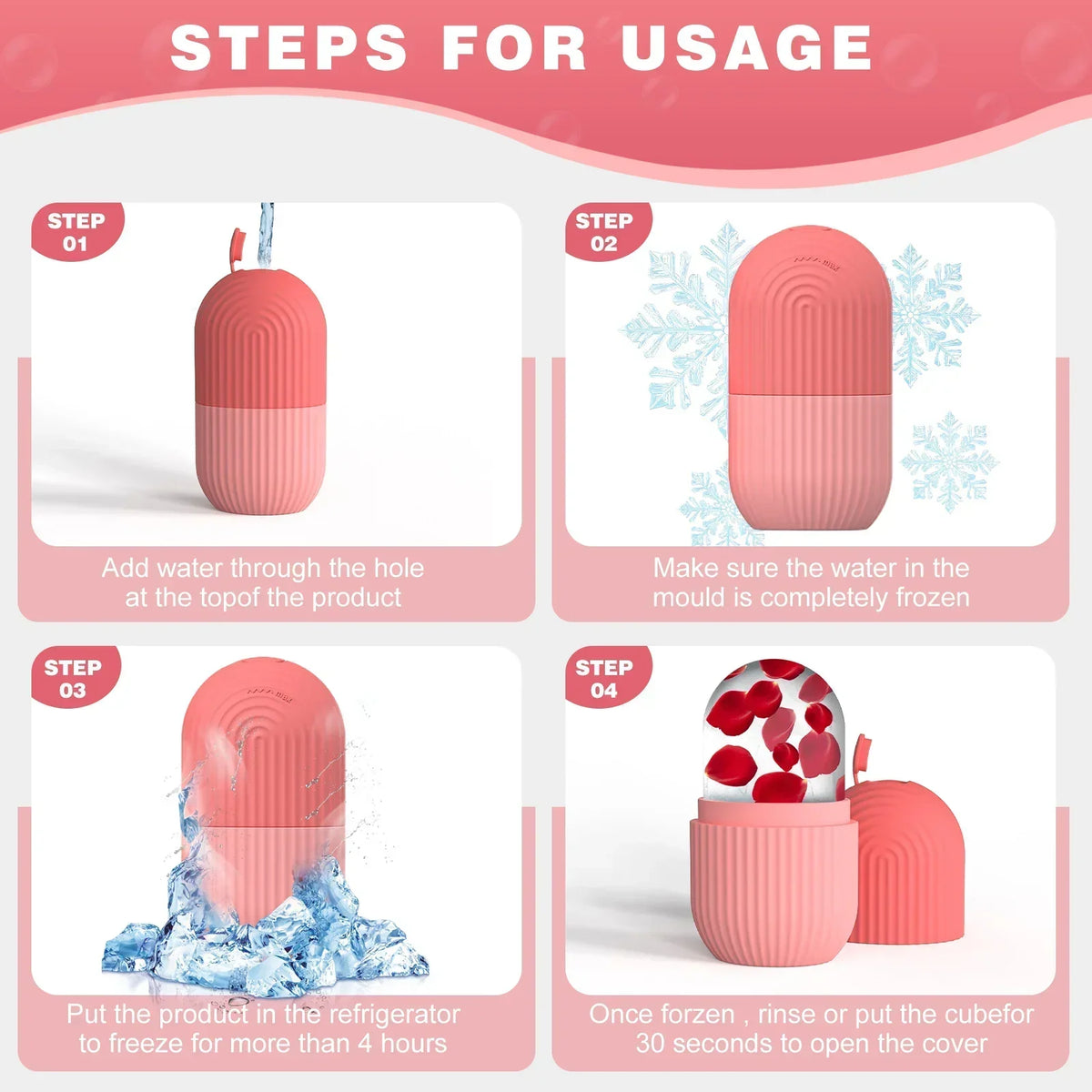 Silicone Face Ice Cube