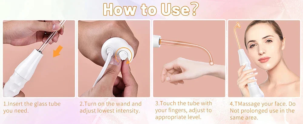 High Frequency Facial Wand