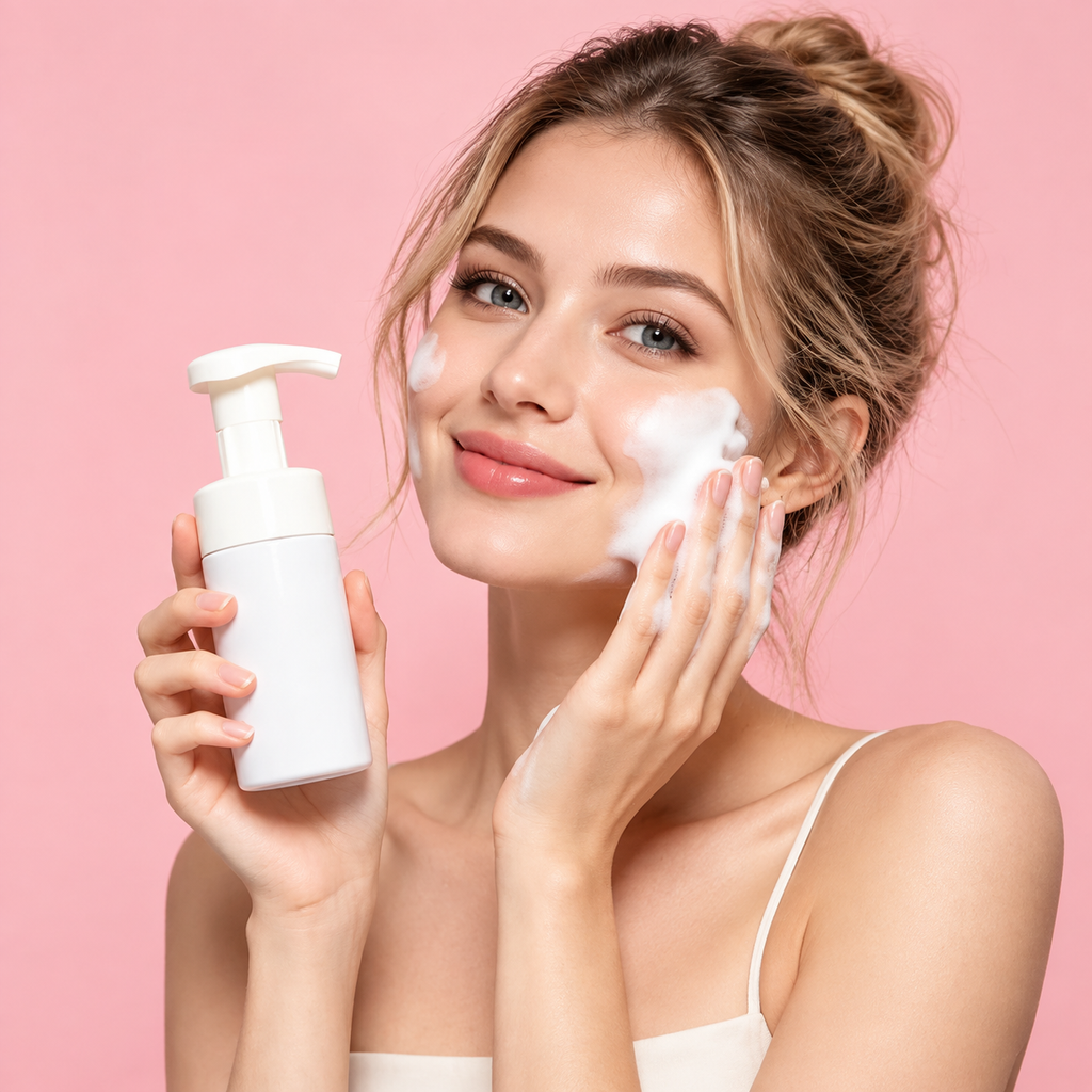 Make Your Brand Foam Cleanser   Makeup Facial Foam Face Cleanser