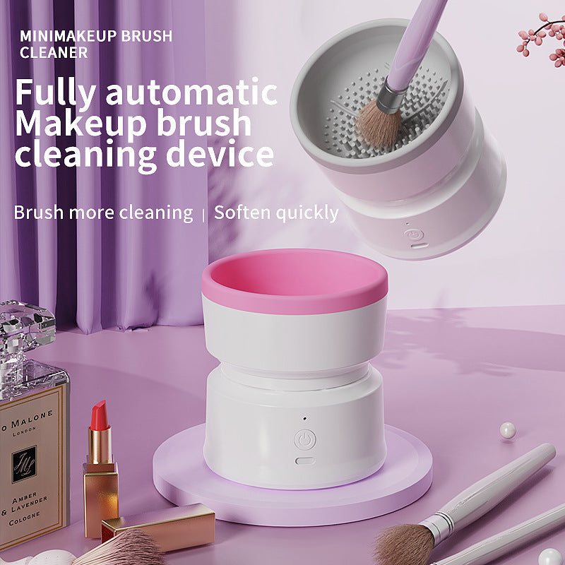 Automatic MakeUp Brush Cleaner
