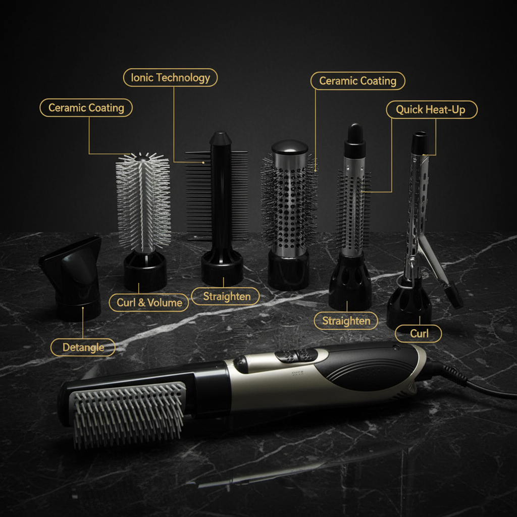 High-power Curling Hair Styling Set